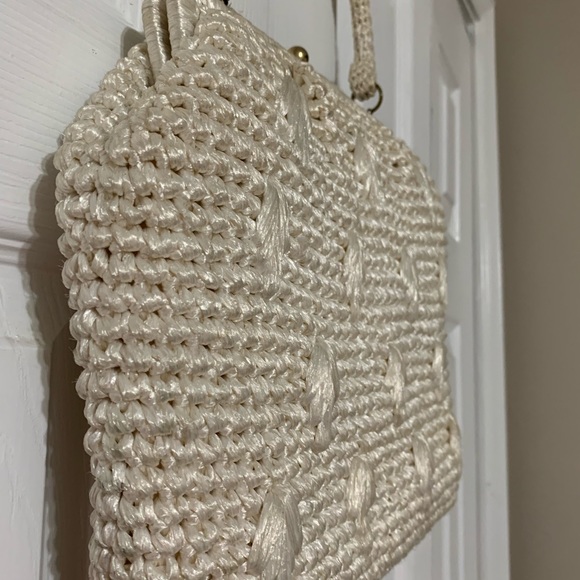 Vintage Japanese Raffia woven purse shells - Picture 3 of 14